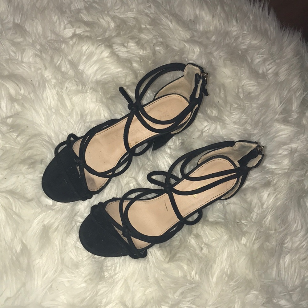 Strappy heels